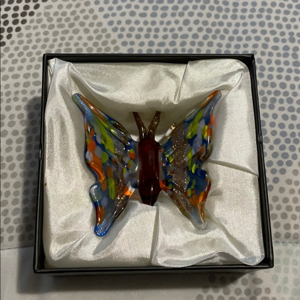 Glass butterfly